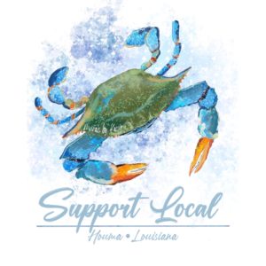 Blue Crab Print
