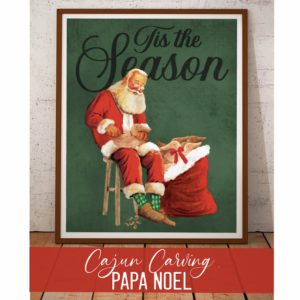Cajun Carving Papa Noel