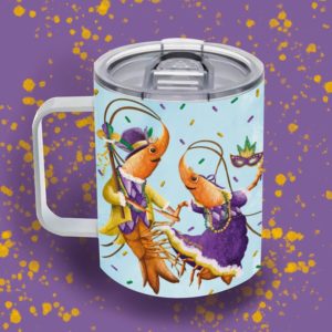 Shrimp Fais Do-Do Thermos Mug
