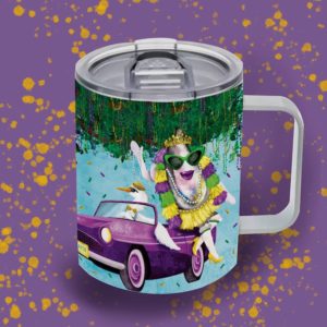 Queen Pearl Thermos Mug