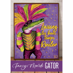 Fancy Mardi Gator Mini