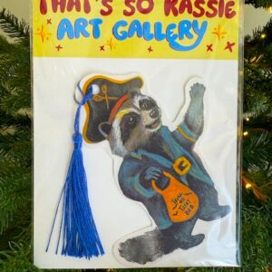 Boo Krewe Raccoon Bookmark