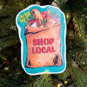 Shop Local Sticker