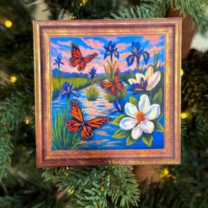 Bayou Monarchs Sticker