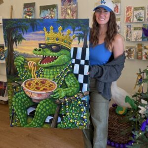 “Weenie Spaghetti King” 11x14