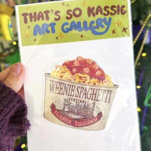 WEENIE SPAGHETTI STICKER