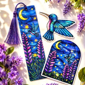 Where Fireflies Gather Sticker & Bookmark Bundle