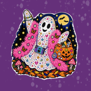 Ghost Sparkle Sticker