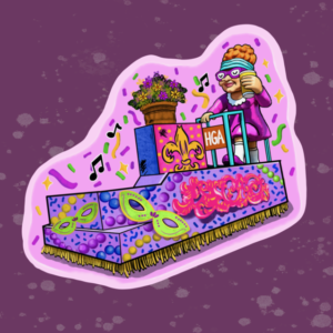 Maw Maw Float Sticker