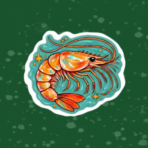 Louisiana Shrimp Sticker