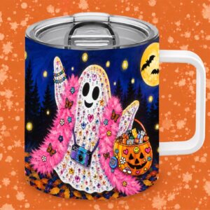 Sparkle Ghost Thermos
